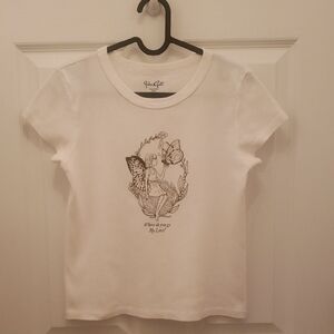 JOHN GALT White Graphic Tee